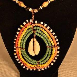 African Massai Style Necklace,